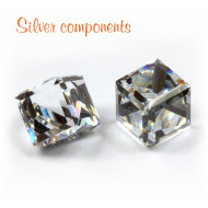 Kostka nalepovací Swarovski 8mm Crystal CAL Kostka nalepovací Swarovski 8mm Crystal CAL